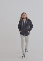 Load and play video in Gallery viewer, Unisex Zip Up Hoodie American Apparel F497W.mp4
