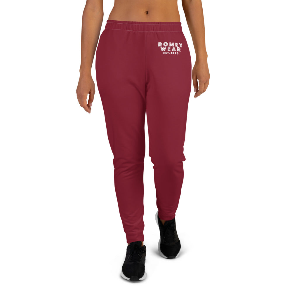 Women's Joggers Maroon