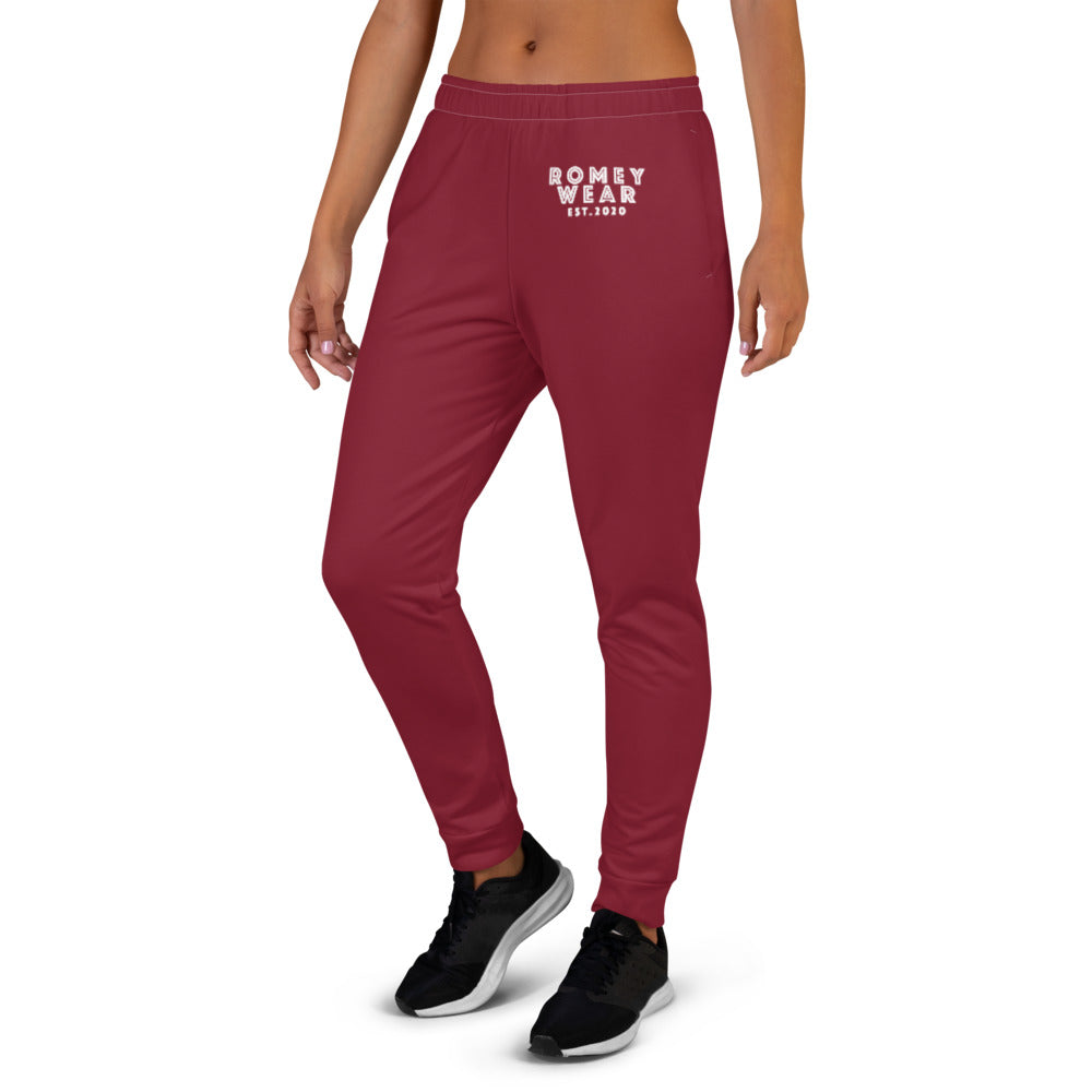 Women's Joggers Maroon
