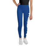 Load image into Gallery viewer, Youth Leggings Blue
