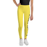 Load image into Gallery viewer, Youth Leggings Yellow
