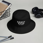 Load image into Gallery viewer, Bucket Hat Black/Navy Blue
