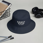 Load image into Gallery viewer, Bucket Hat Black/Navy Blue
